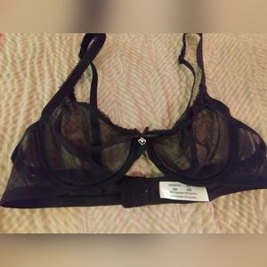 Sexy see through bra